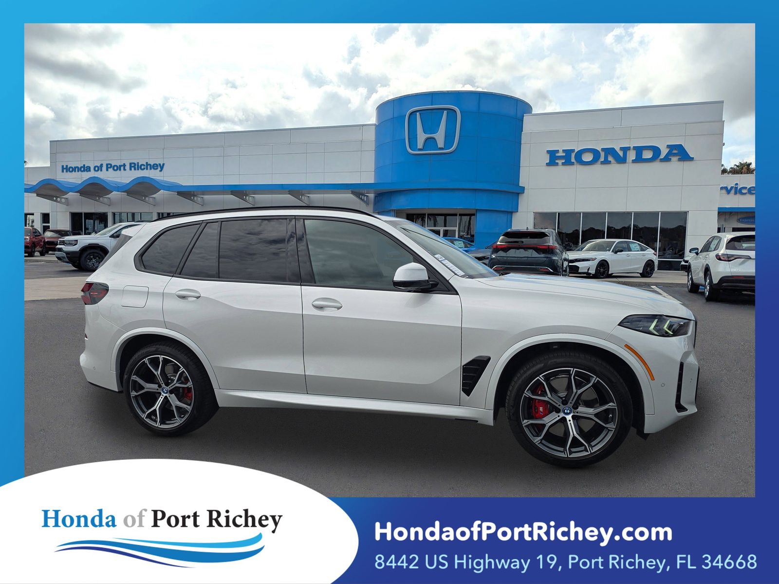 White Metallic 2025 BMW X5 xDrive50e AWD SUV / Crossover All-Wheel Drive 8-Speed Automatic