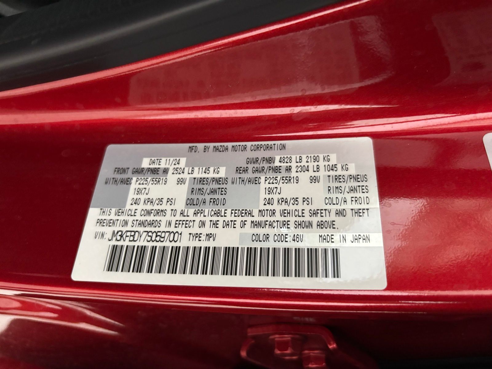 Used Car 2025 Mazda Cx-5  Wagon 4 Dr. 2.5 Turbo Premium All Wheel Drive For Sale Under $35,000 In Austin, Texas