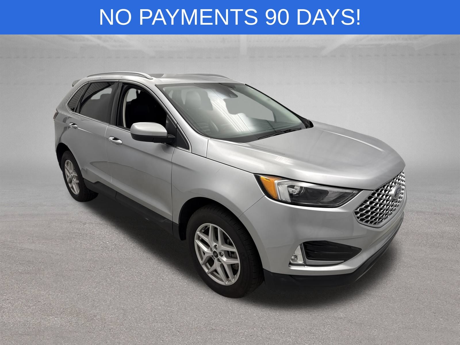 Silver Metallic 2024 Ford Edge SUV / Crossover All-Wheel Drive 8-Speed Automatic