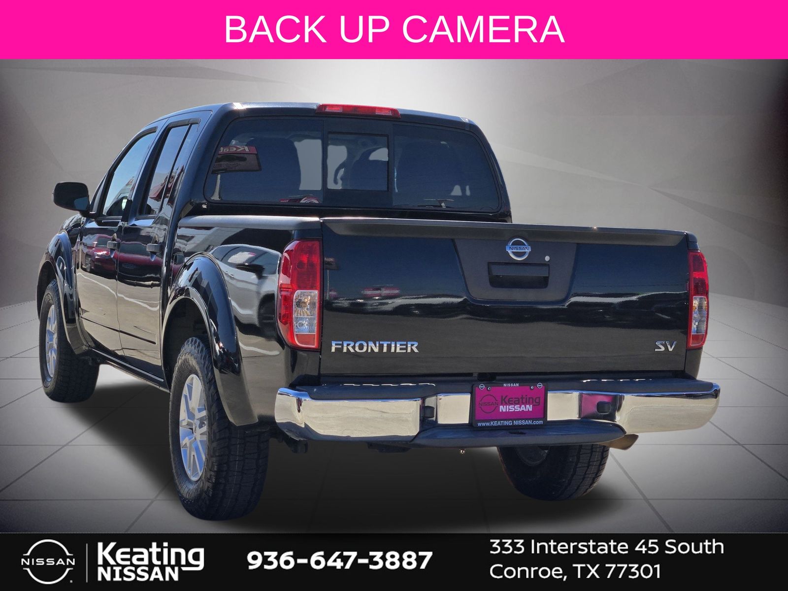 2019 Nissan Frontier SV Black at Bravo Nissan