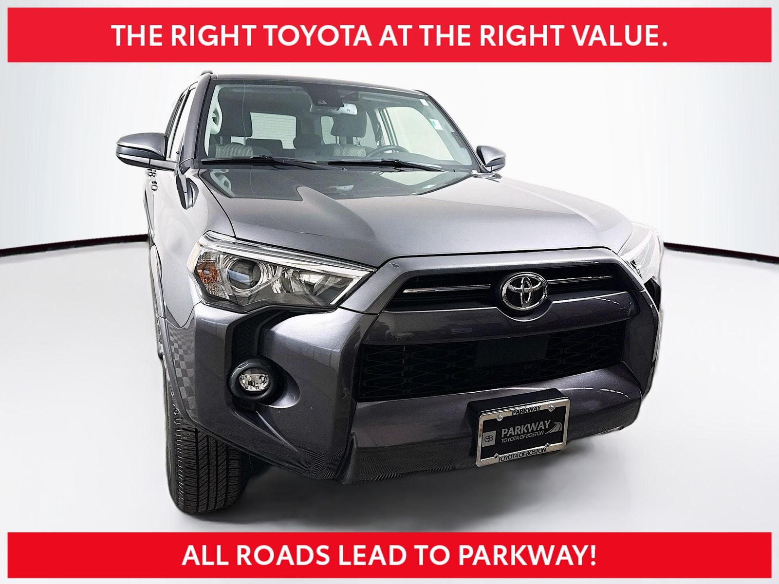 Gray 2022 Toyota 4Runner SR5 4WD SUV / Crossover Four-Wheel Drive 5-Speed Automatic