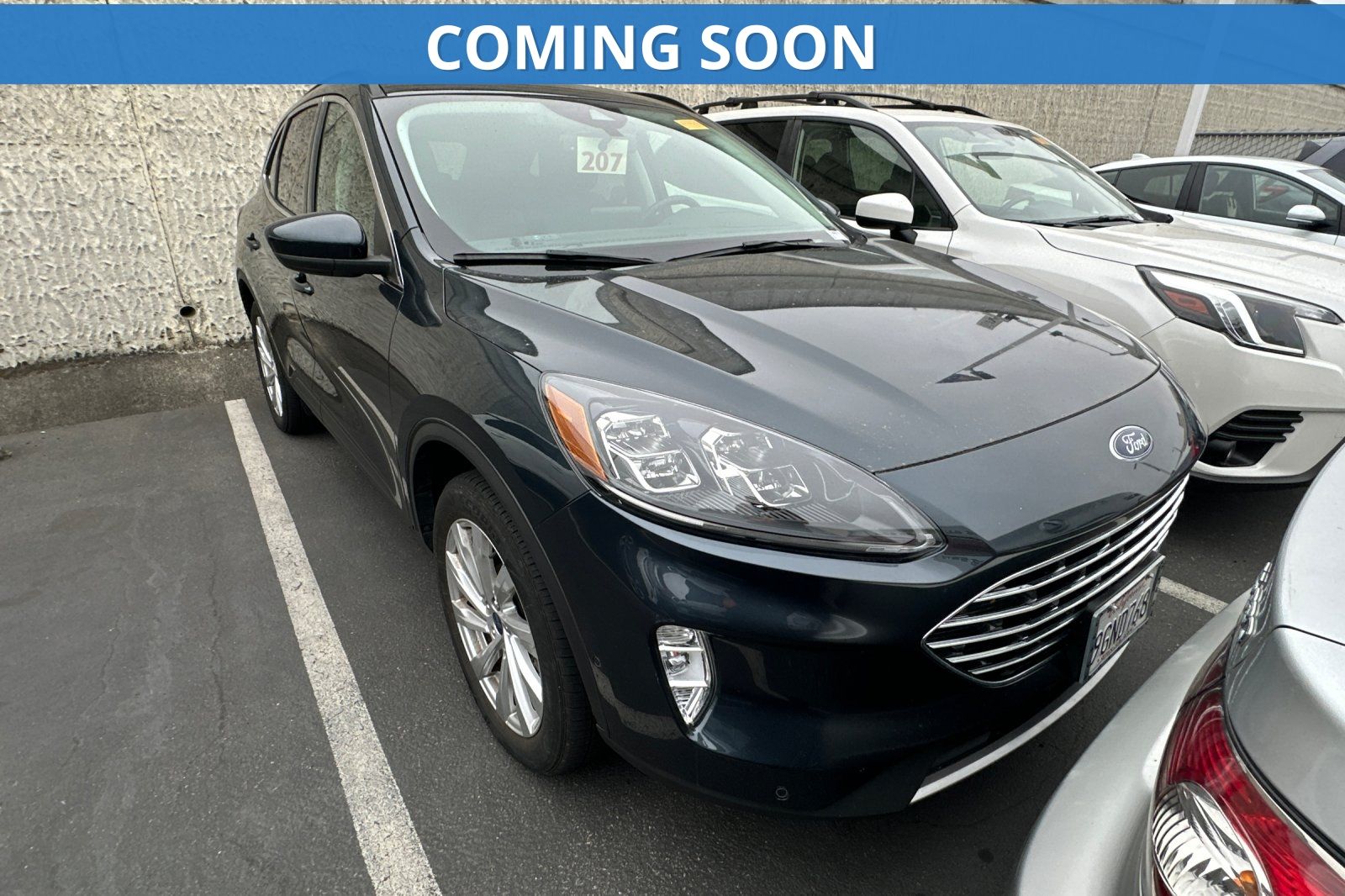 Atlas Blue Metallic 2022 Ford Escape SUV / Crossover All-Wheel Drive 8-Speed Automatic