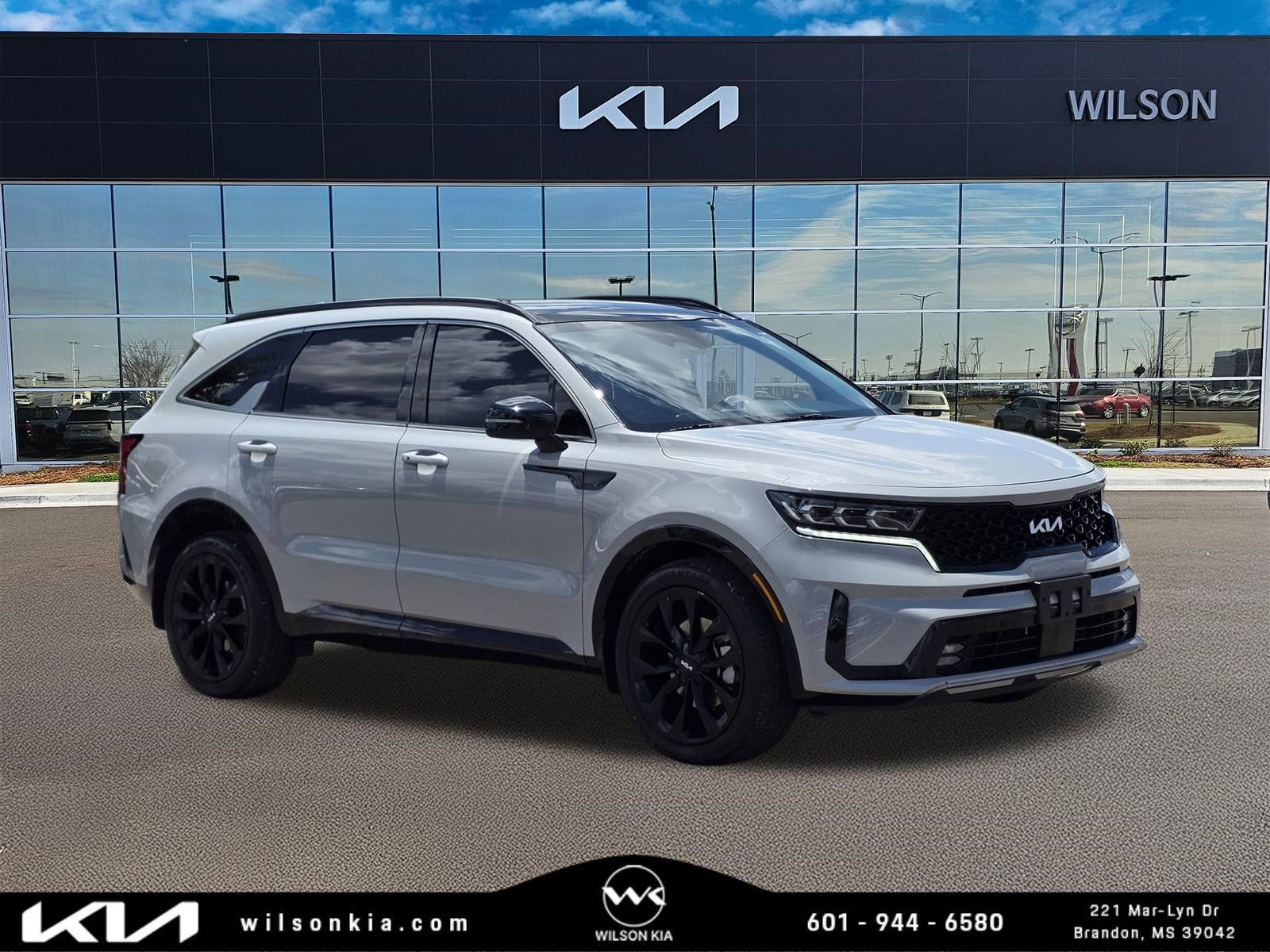 Wolf Gray 2023 Kia Sorento SX FWD SUV / Crossover Front-Wheel Drive 8-Speed Dual Clutch