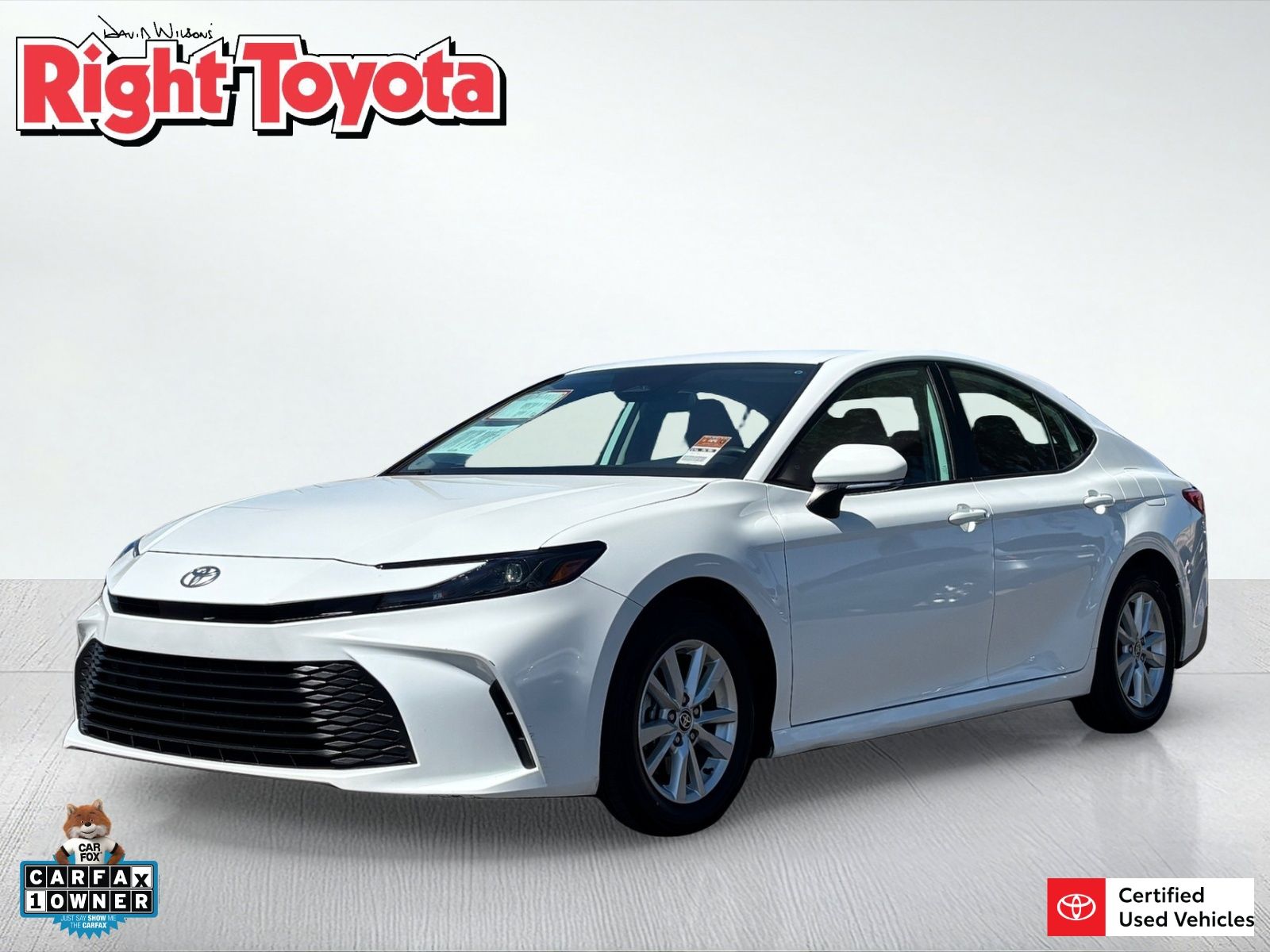 Ice Cap 2025 Toyota Camry Sedan Front-Wheel Drive Continuously Variable Transmission