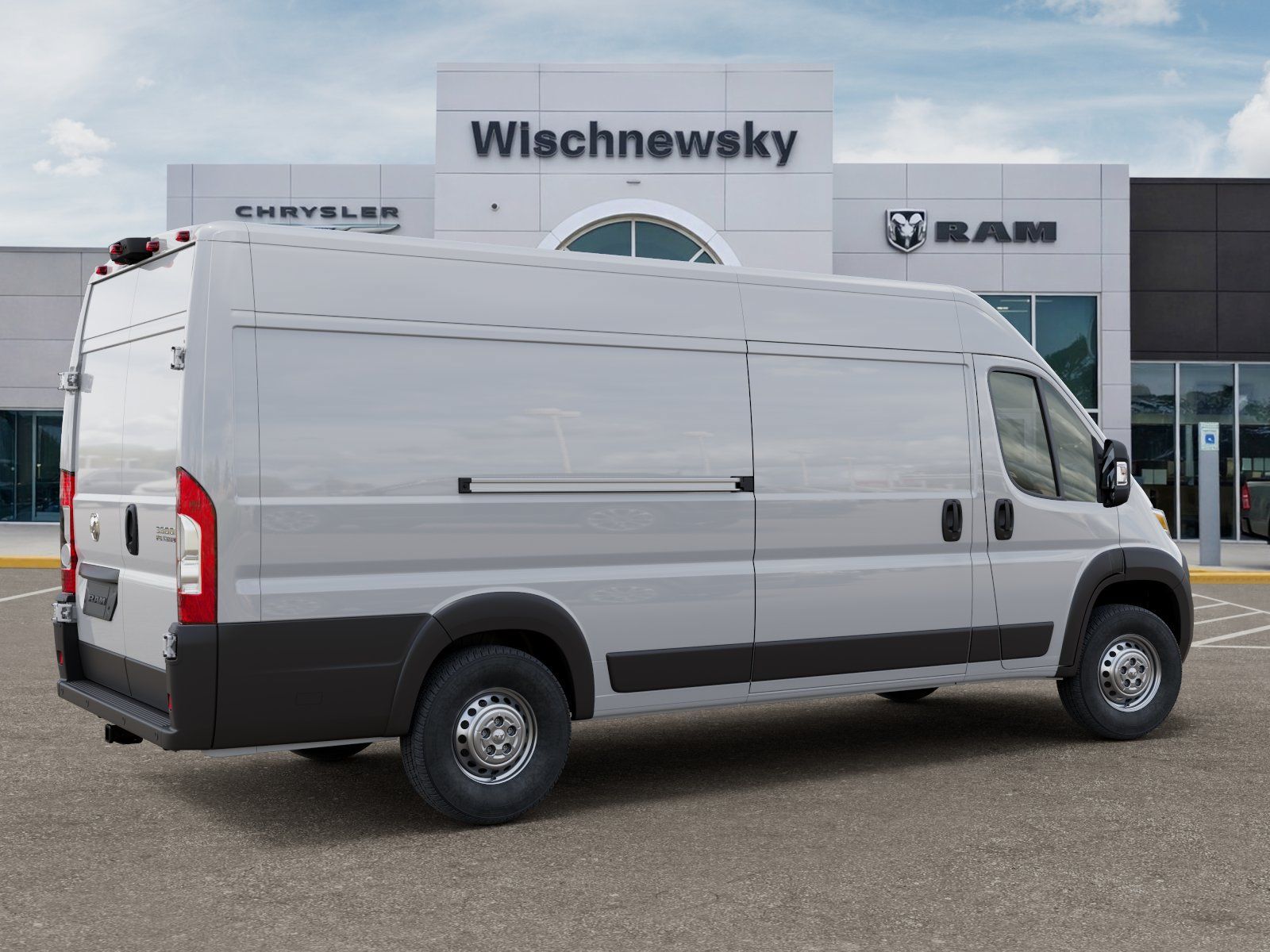 2026 Ram ProMaster 3500 High Roof White at AutoSavvy Houston Southwest