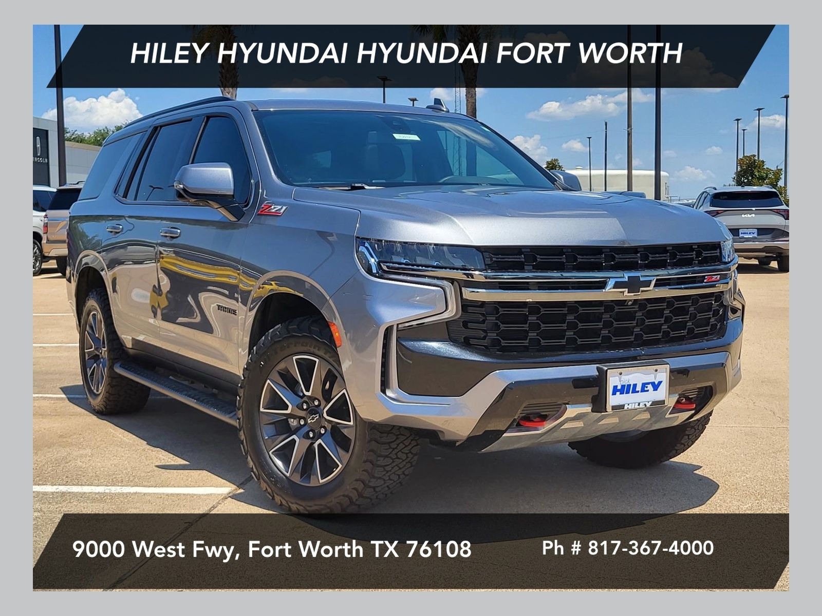 Gray (Satin Steel Metallic) 2022 Chevrolet Tahoe SUV / Crossover Four-Wheel Drive