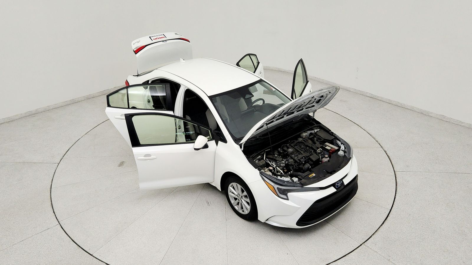 Used 2024 White Toyota LE image 21