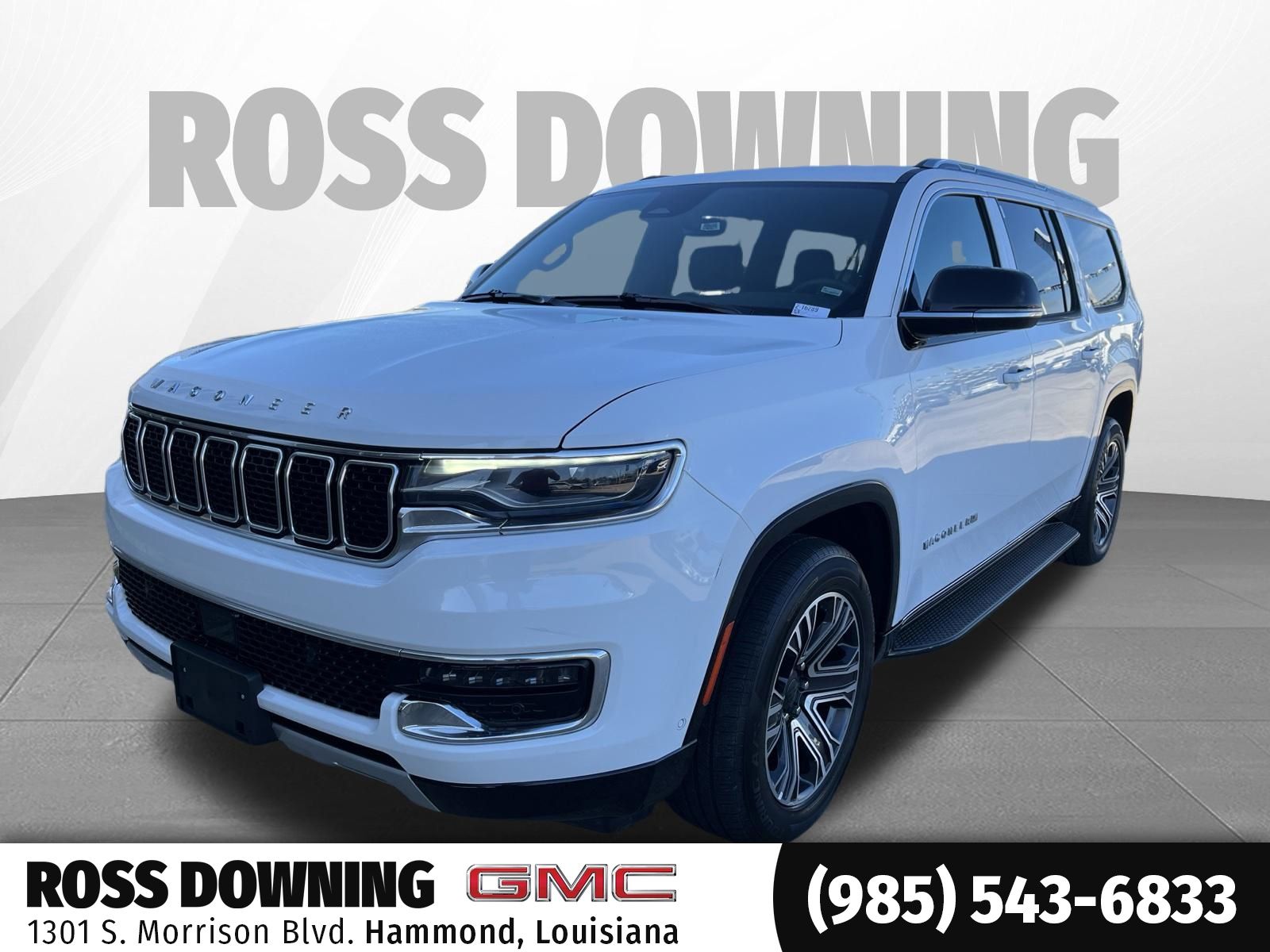 Bright White Clearcoat 2024 Jeep Wagoneer L SUV / Crossover 4X2 8-Speed Automatic