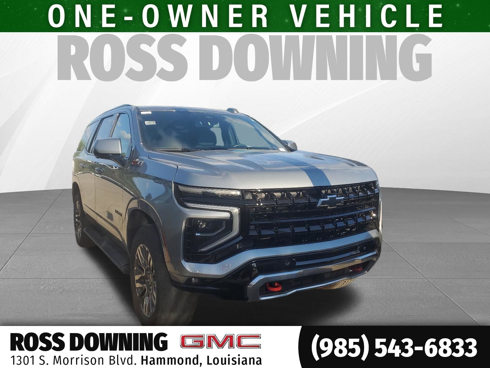 Sterling Gray Metallic 2025 Chevrolet Tahoe Z71 4WD SUV / Crossover Four-Wheel Drive