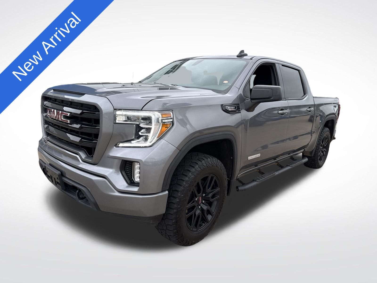 Gray (Satin Steel Metallic) 2021 GMC Sierra 1500 Pickup Truck Four-Wheel Drive Automatic