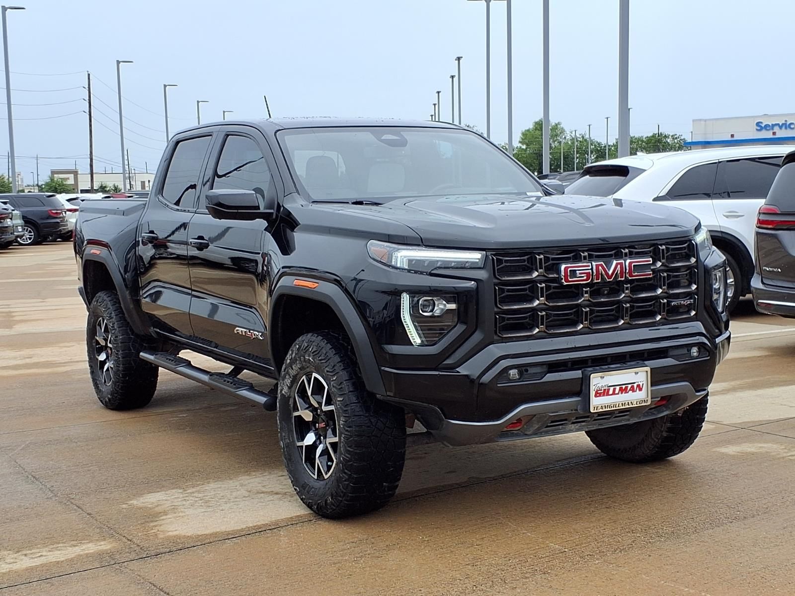 Onyx Black 2024 GMC Canyon Pickup Truck Four-Wheel Drive 8-Speed Automatic