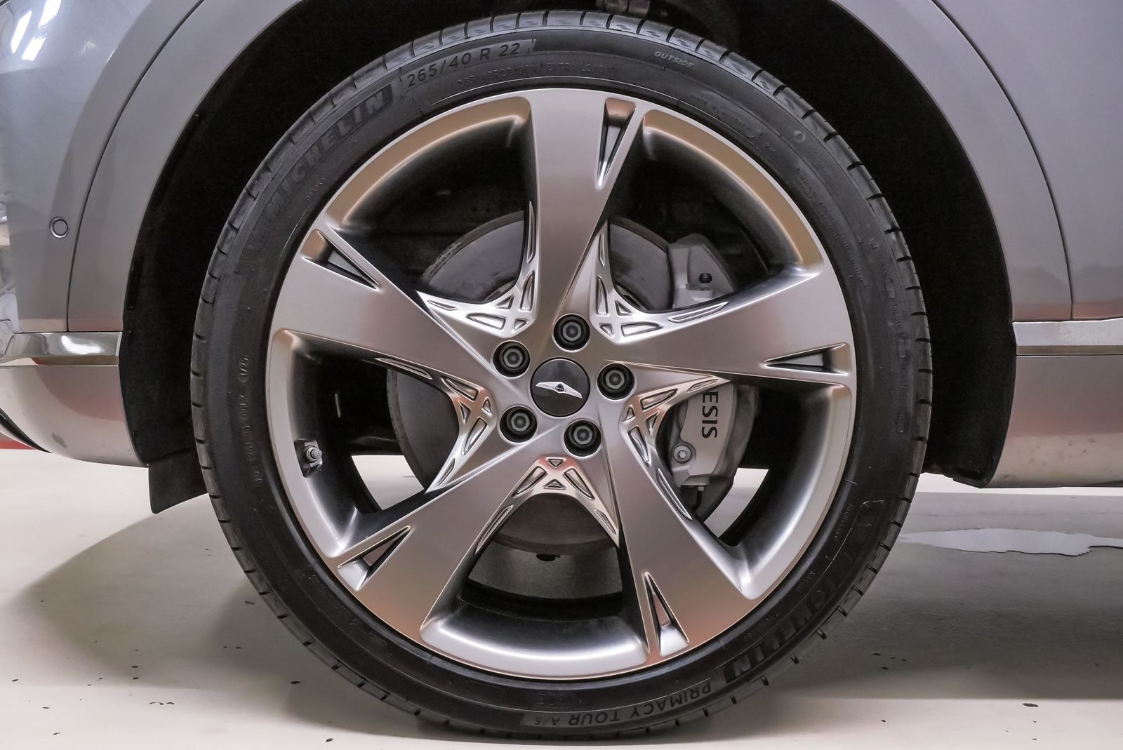 2023 Genesis GV80 3.5T Prestige Silver at Genesis of Spring