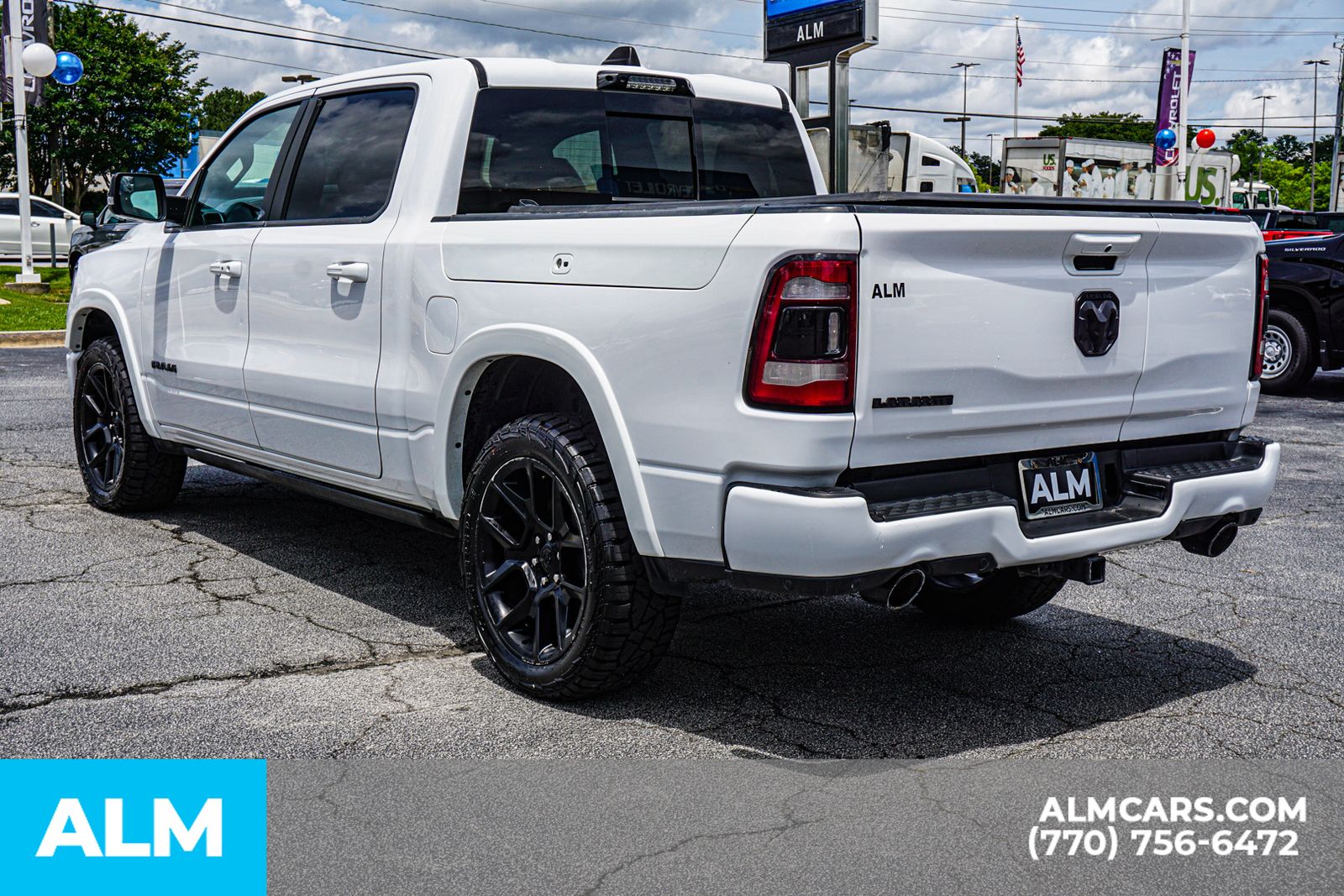 Used 2021 White Ram Laramie image 6