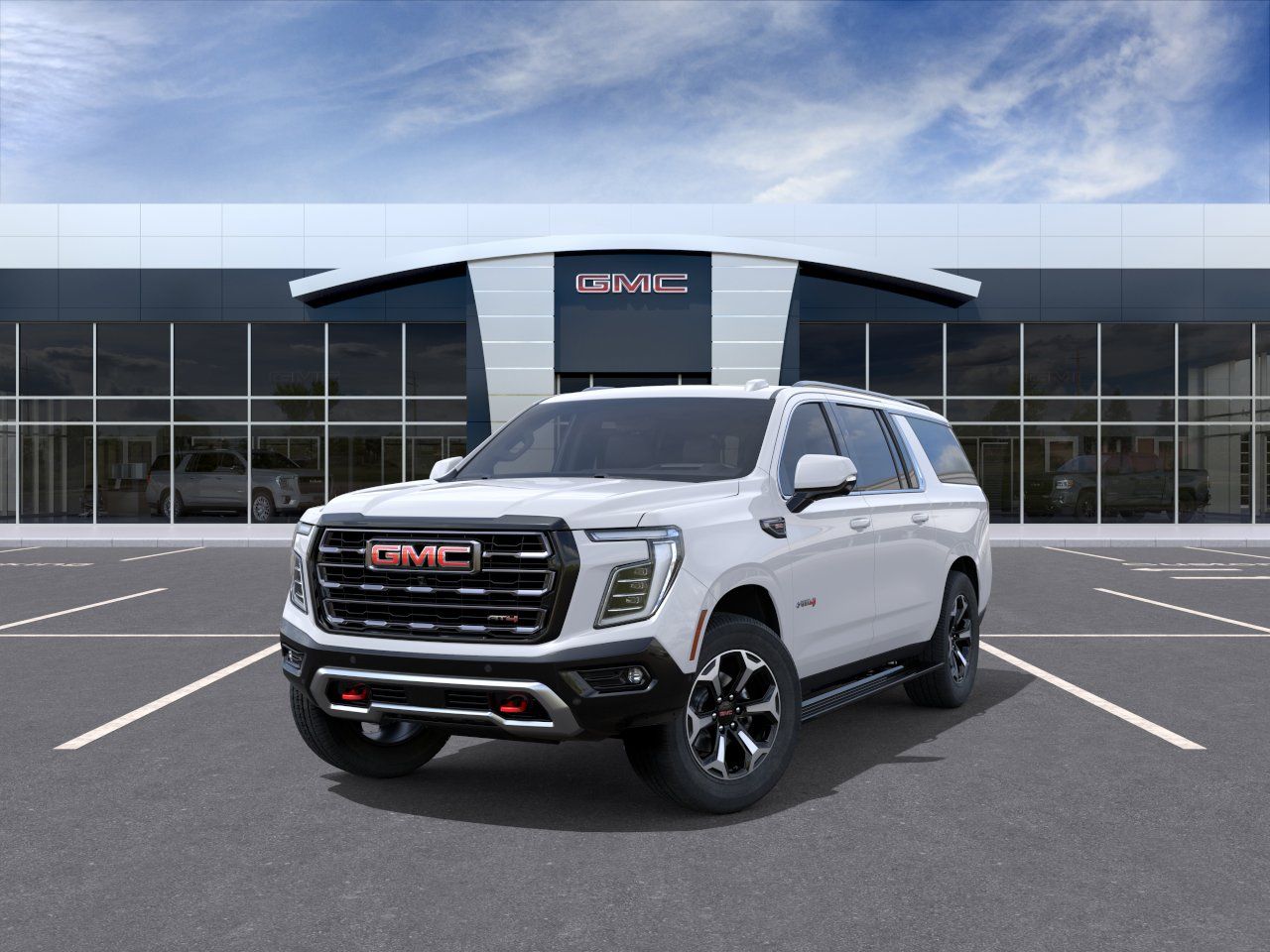 2026 GMC Yukon XL AT4 Ultimate White at Ross Downing Buick GMC