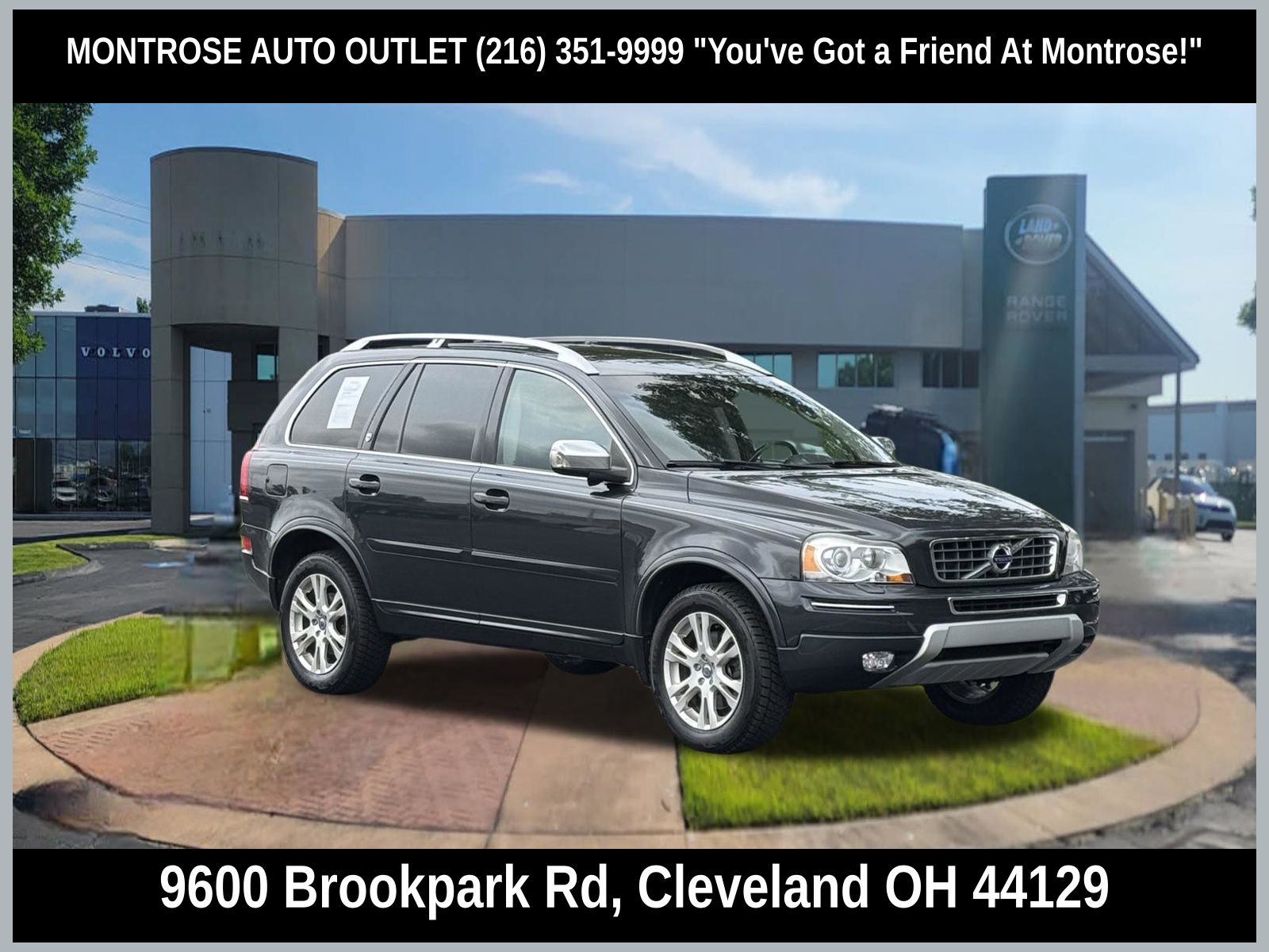 Gray Metallic 2014 Volvo XC90 SUV / Crossover All-Wheel Drive 6-Speed Automatic