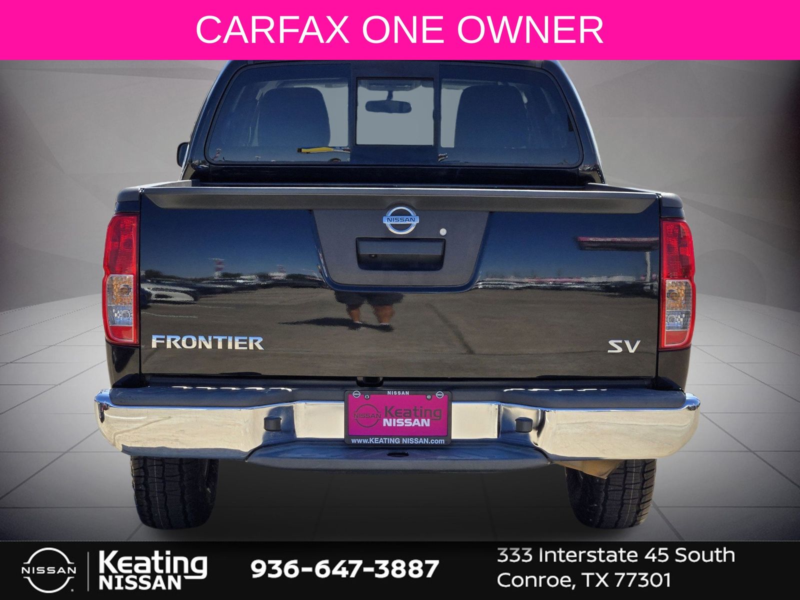 2019 Nissan Frontier SV Black at Bravo Nissan