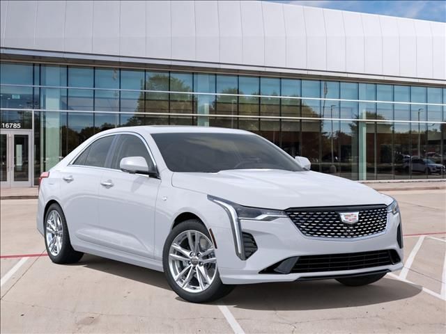 2026 Cadillac CT4 Luxury White at Bayway Cadillac of The Woodlands