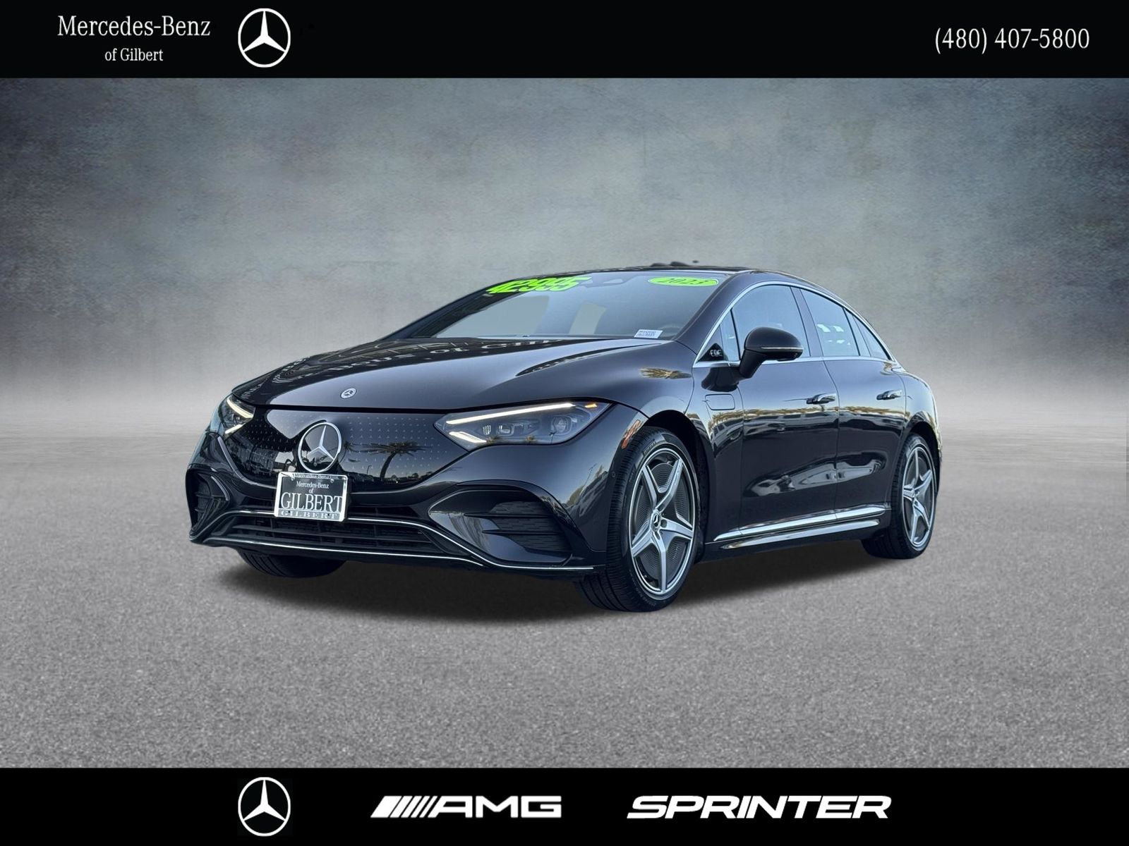 Gray (Graphite) 2023 Mercedes-Benz EQE 350+ RWD Sedan Rear-Wheel Drive 1-Speed Automatic