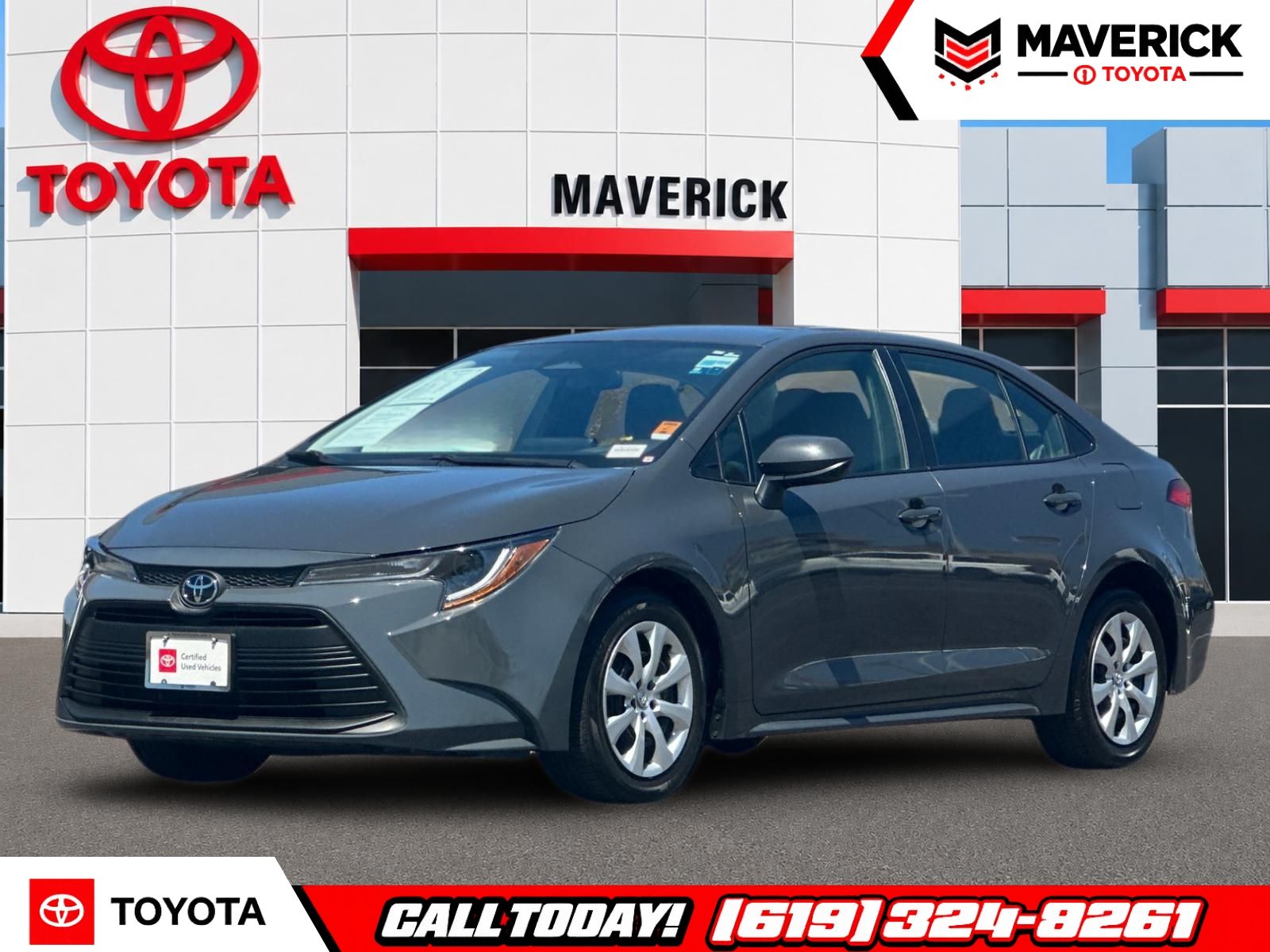 Underground 2025 Toyota Corolla Sedan Front-Wheel Drive Continuously Variable Transmission