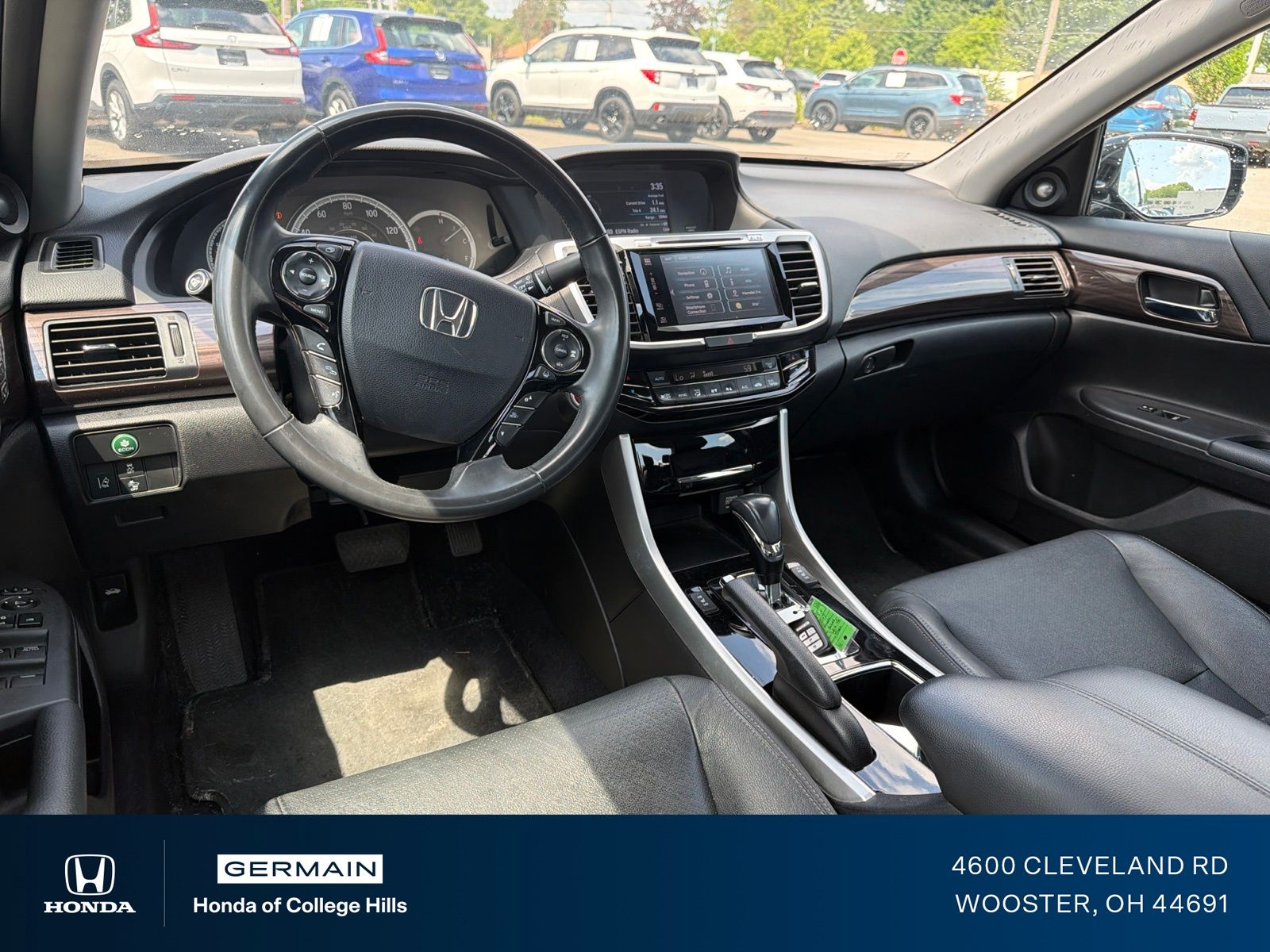 Certified Used 2017 Black Honda EX-L image 13