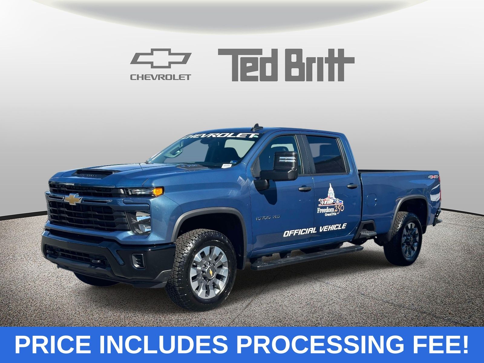 Lakeshore Blue 2026 Chevrolet Silverado 2500HD Pickup Truck Four-Wheel Drive Automatic