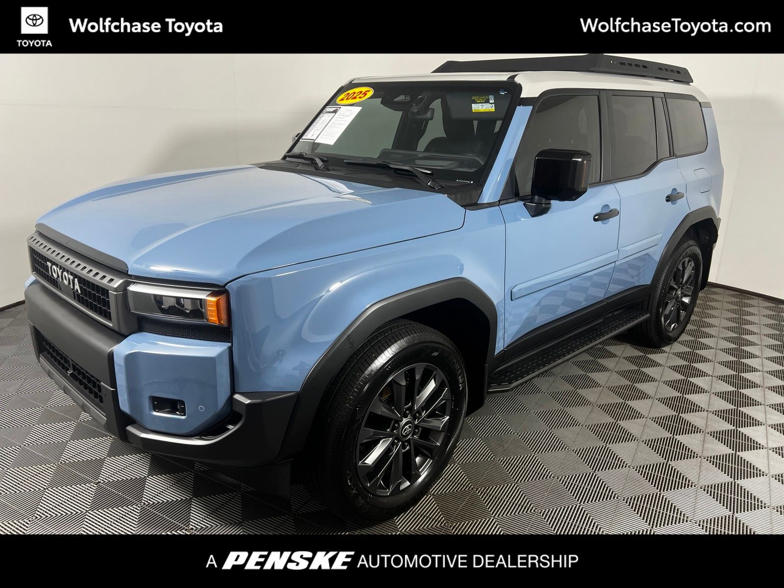 Heritage Blue/Gray Scape 2025 Toyota Land Cruiser SUV / Crossover Four-Wheel Drive 8-Speed Automatic