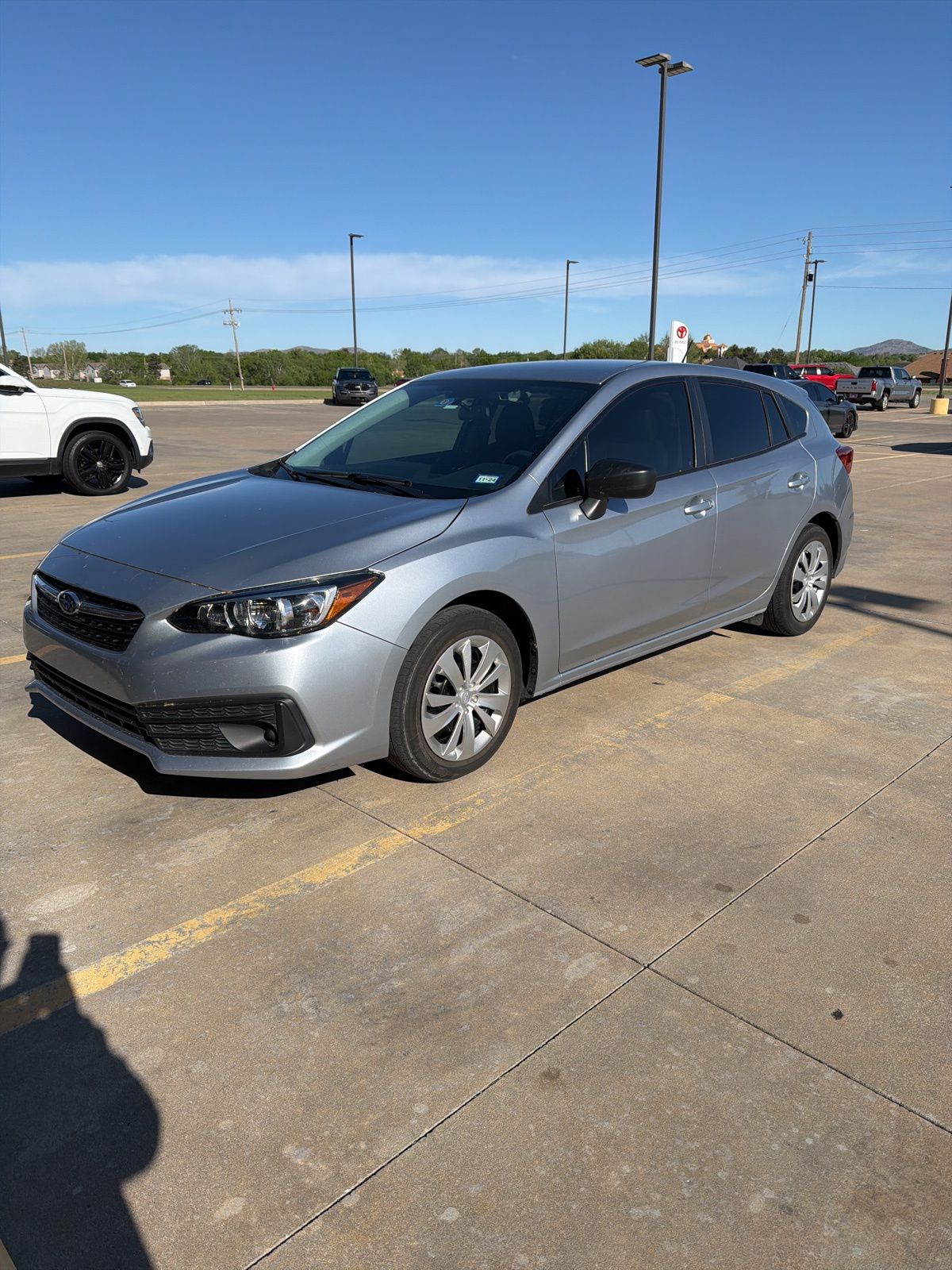 Ice Silver Metallic 2021 Subaru Impreza Wagon AWD Wagon All-Wheel Drive Continuously Variable Transmission