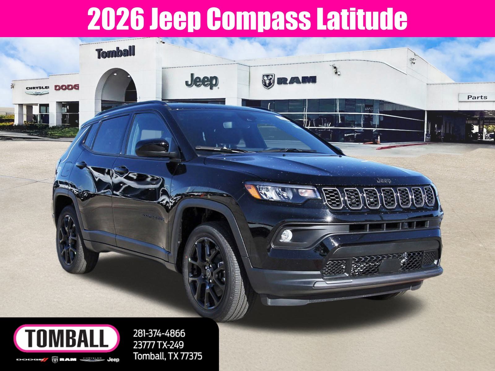 2026 Jeep Compass Latitude 4WD