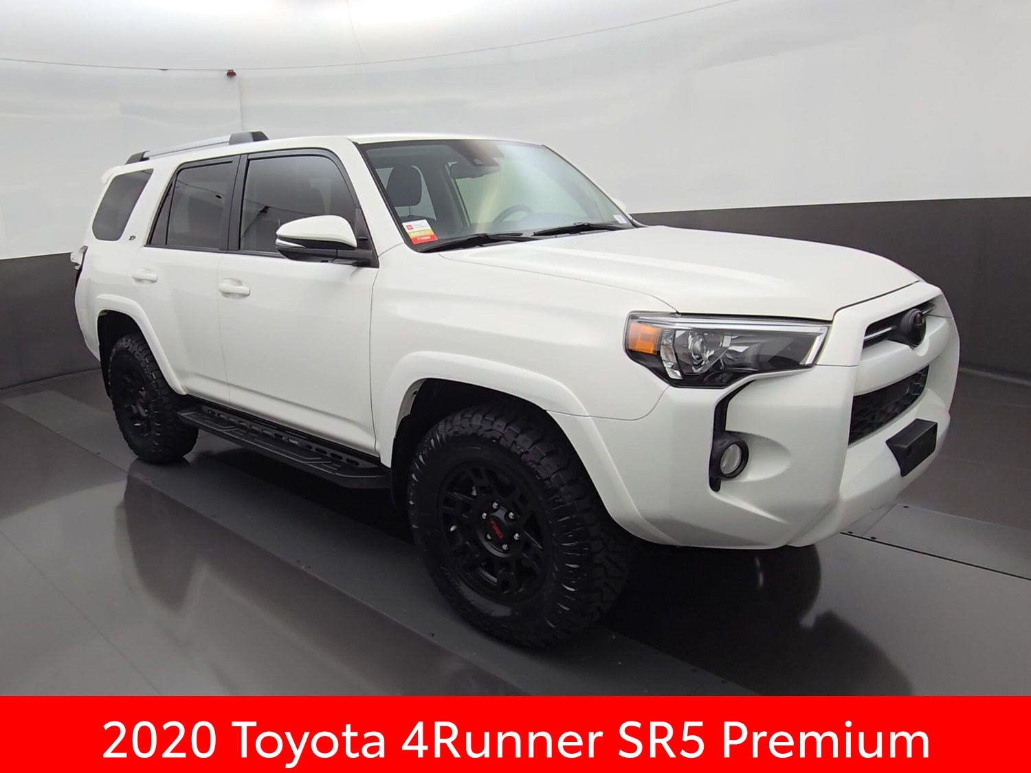 Super White 2020 Toyota 4Runner SUV / Crossover Four-Wheel Drive 5-Speed Automatic Overdrive