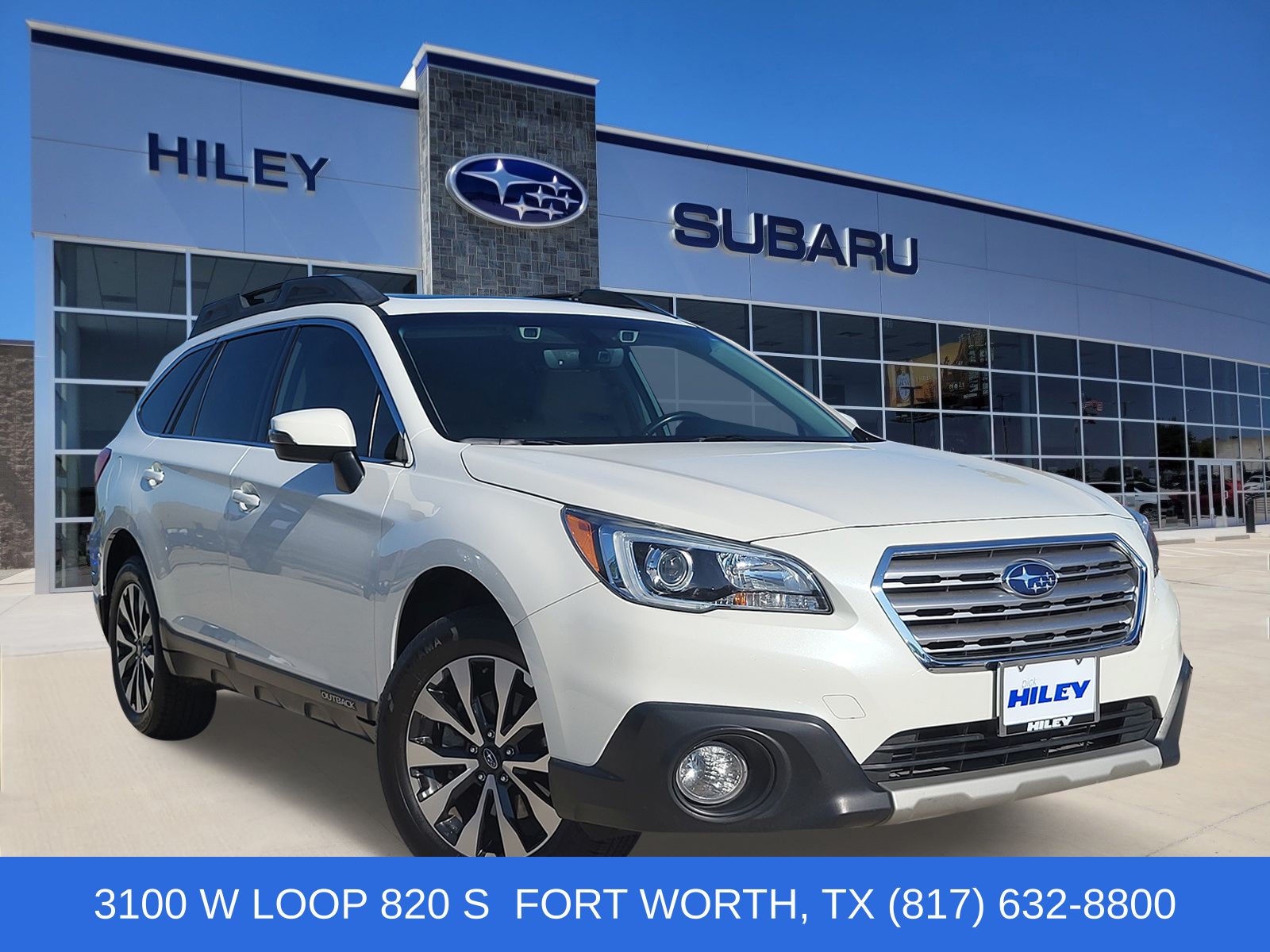 Crystal White Pearl 2017 Subaru Outback Wagon All-Wheel Drive Continuously Variable Transmission