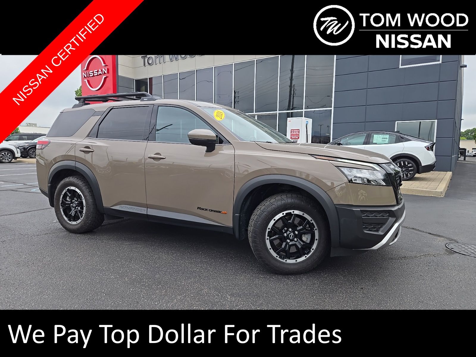 Baja Storm 2024 Nissan Pathfinder Rock Creek 4WD SUV / Crossover All-Wheel Drive 9-Speed Automatic