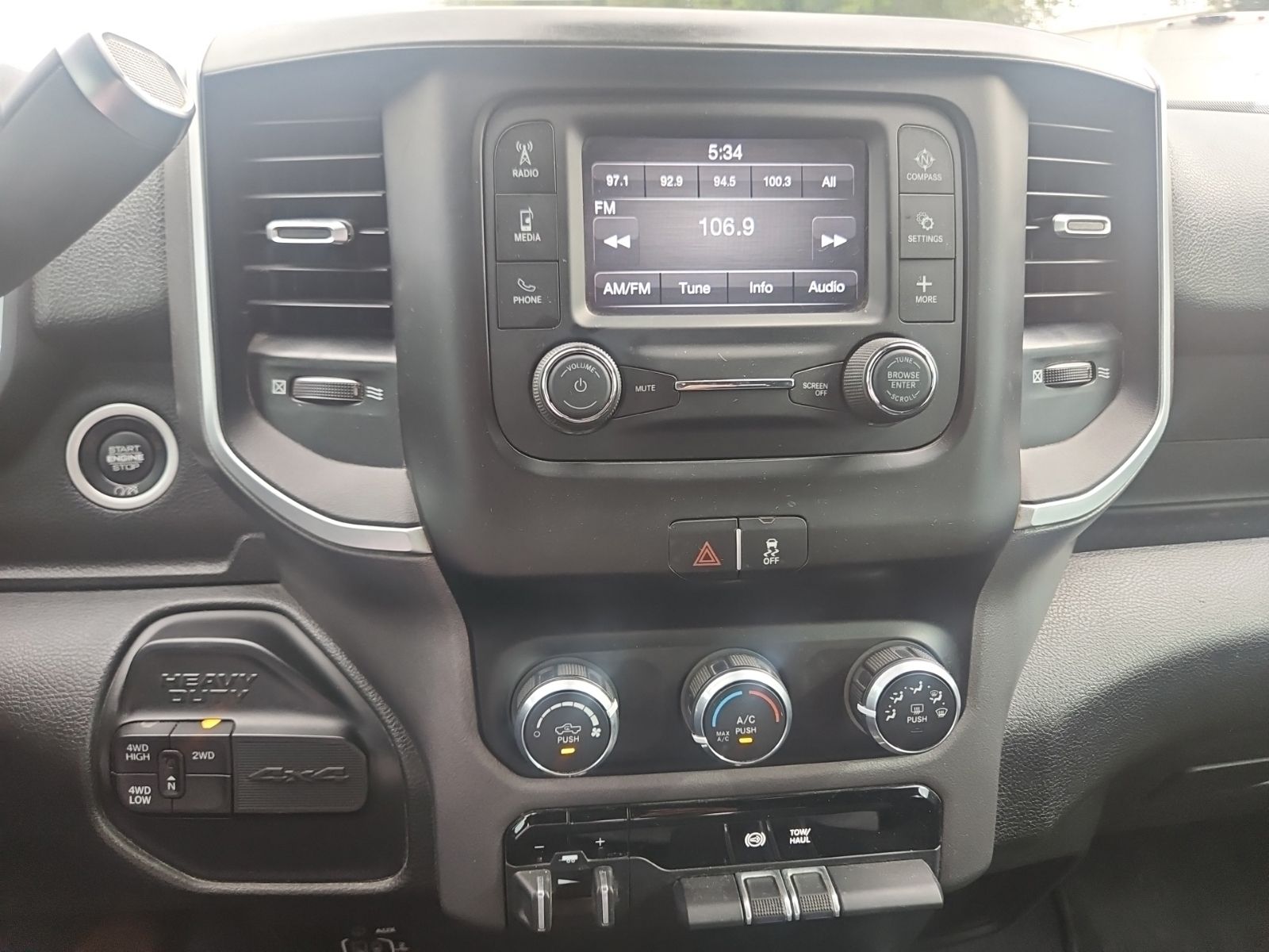 2021 Ram 2500 Big Horn White at North Houston Mitsubishi