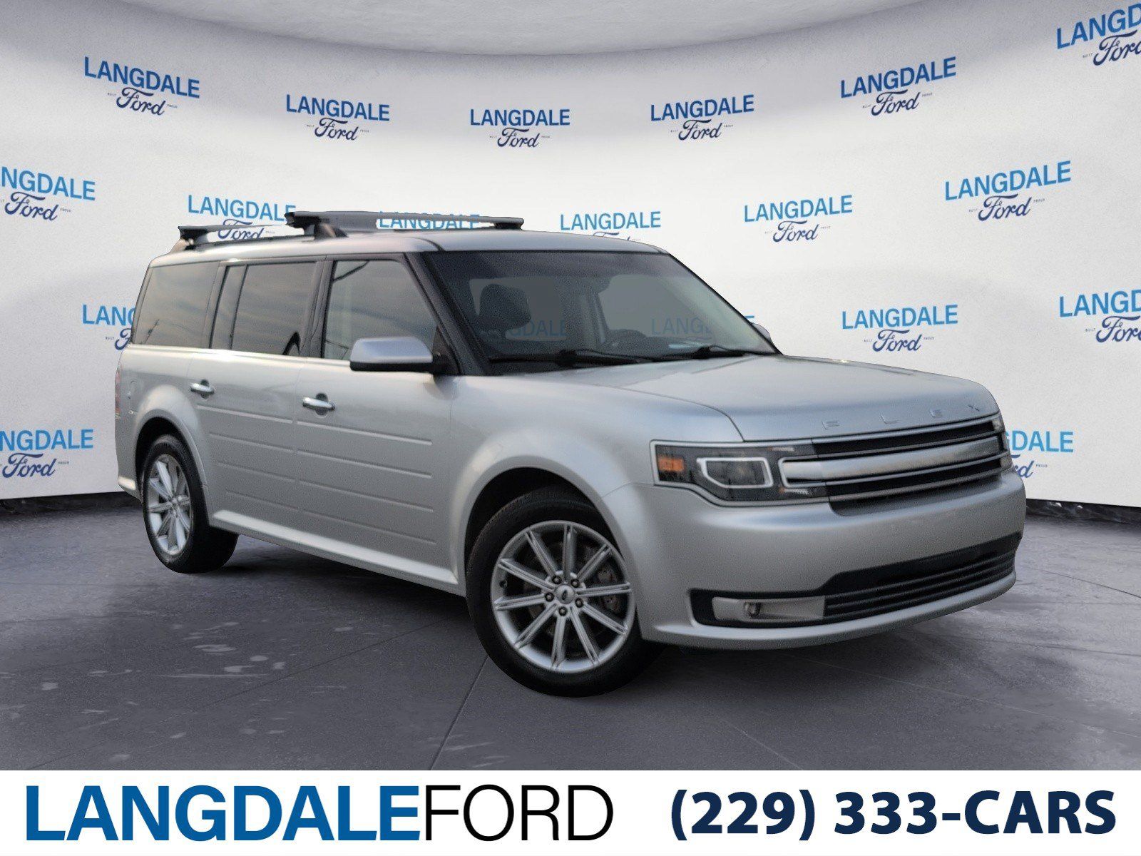 Ingot Silver Metallic 2018 Ford Flex SUV / Crossover Front-Wheel Drive 6-Speed Automatic
