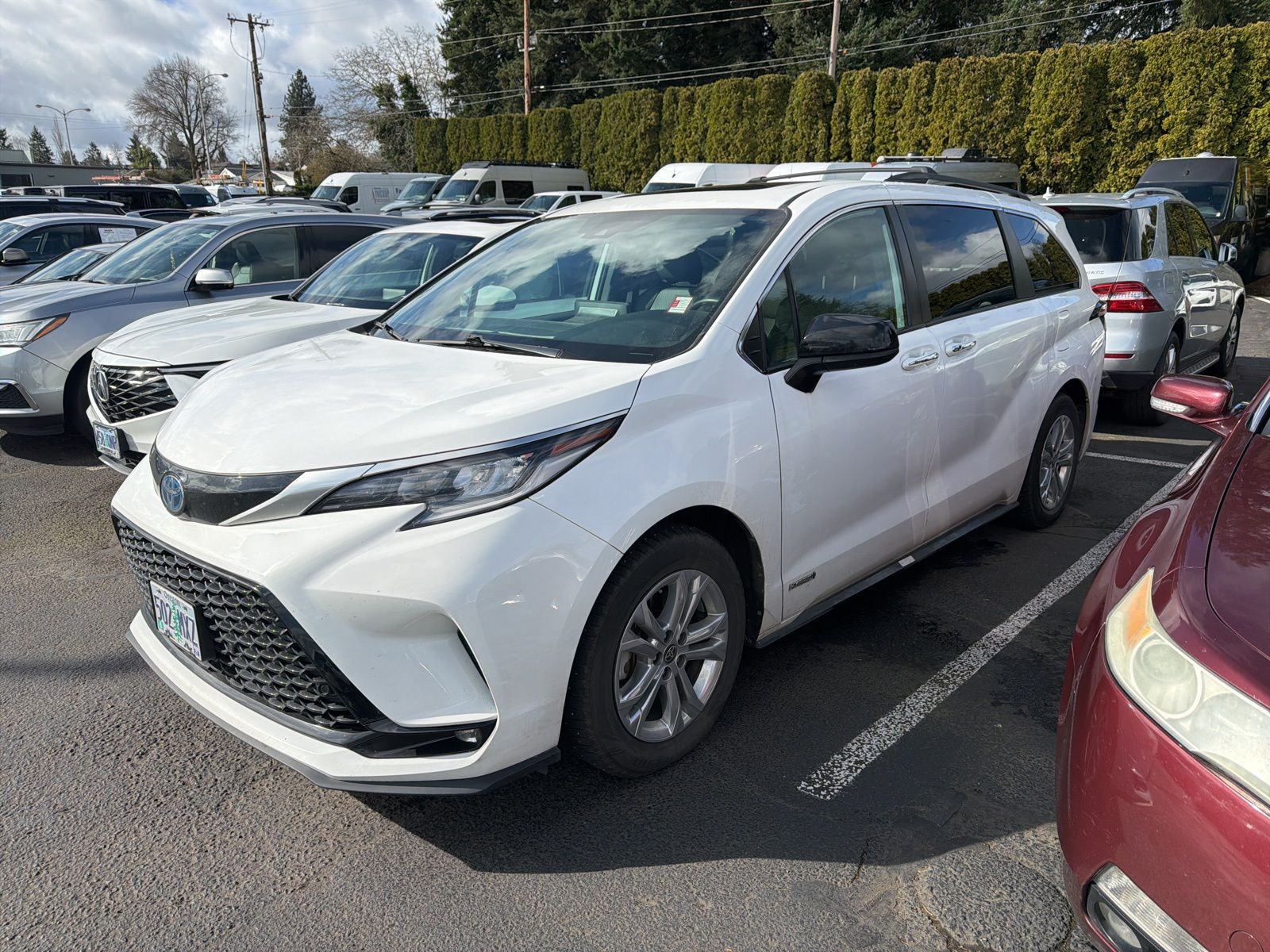 used 2021 Toyota Sienna car, priced at $42,998