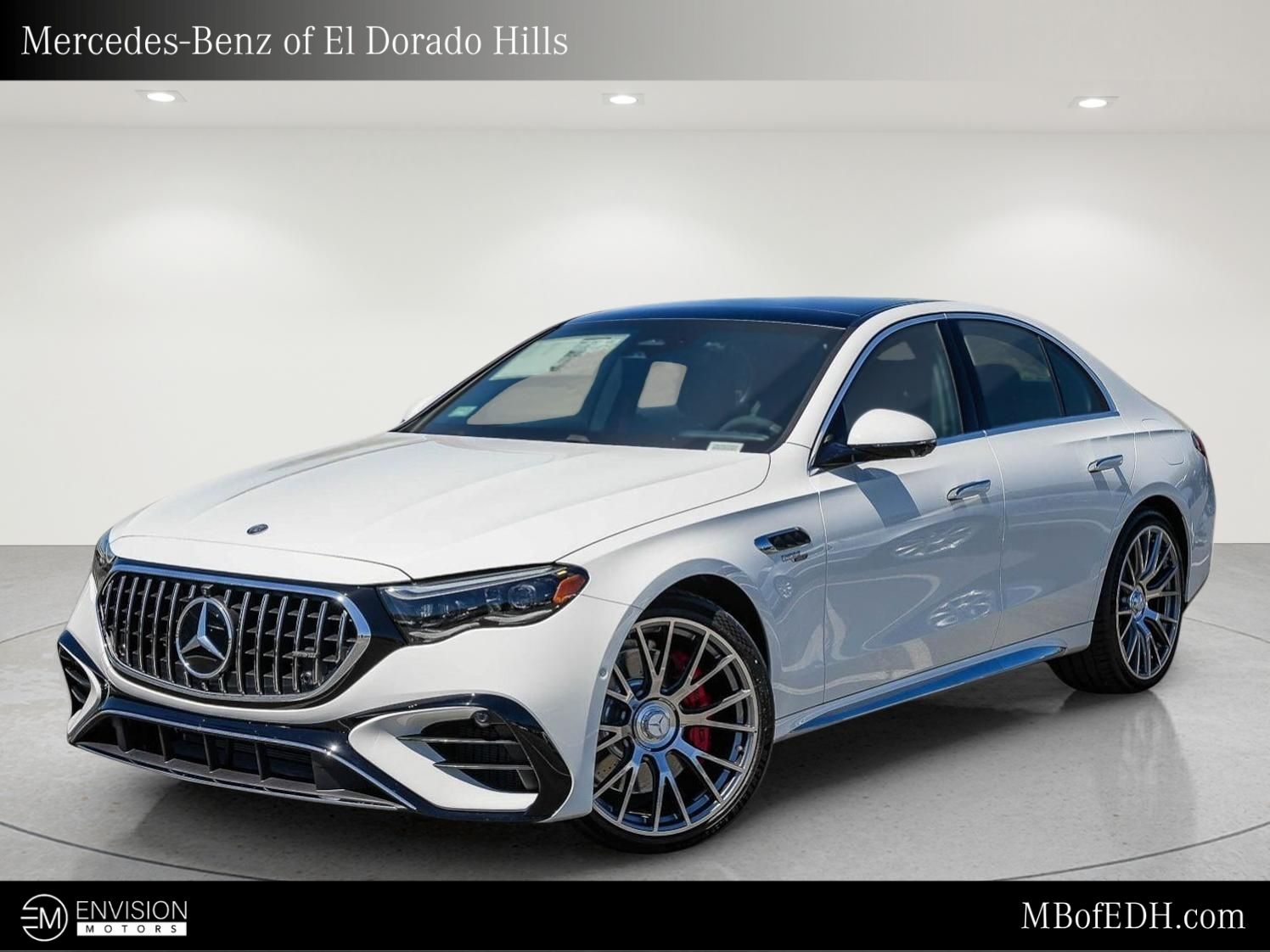 Polar White 2026 Mercedes-Benz E-Class Sedan All-Wheel Drive 9-Speed Automatic