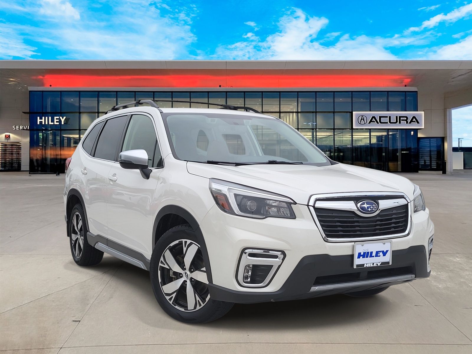 Crystal White Pearl 2021 Subaru Forester SUV / Crossover All-Wheel Drive Continuously Variable Transmission