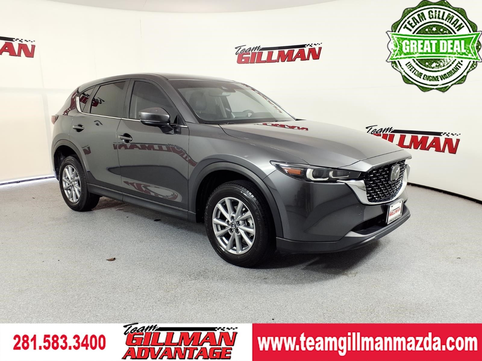 Eternal Blue Mica 2023 Mazda CX-5 2.5 S Preferred AWD SUV / Crossover All-Wheel Drive 6-Speed Automatic