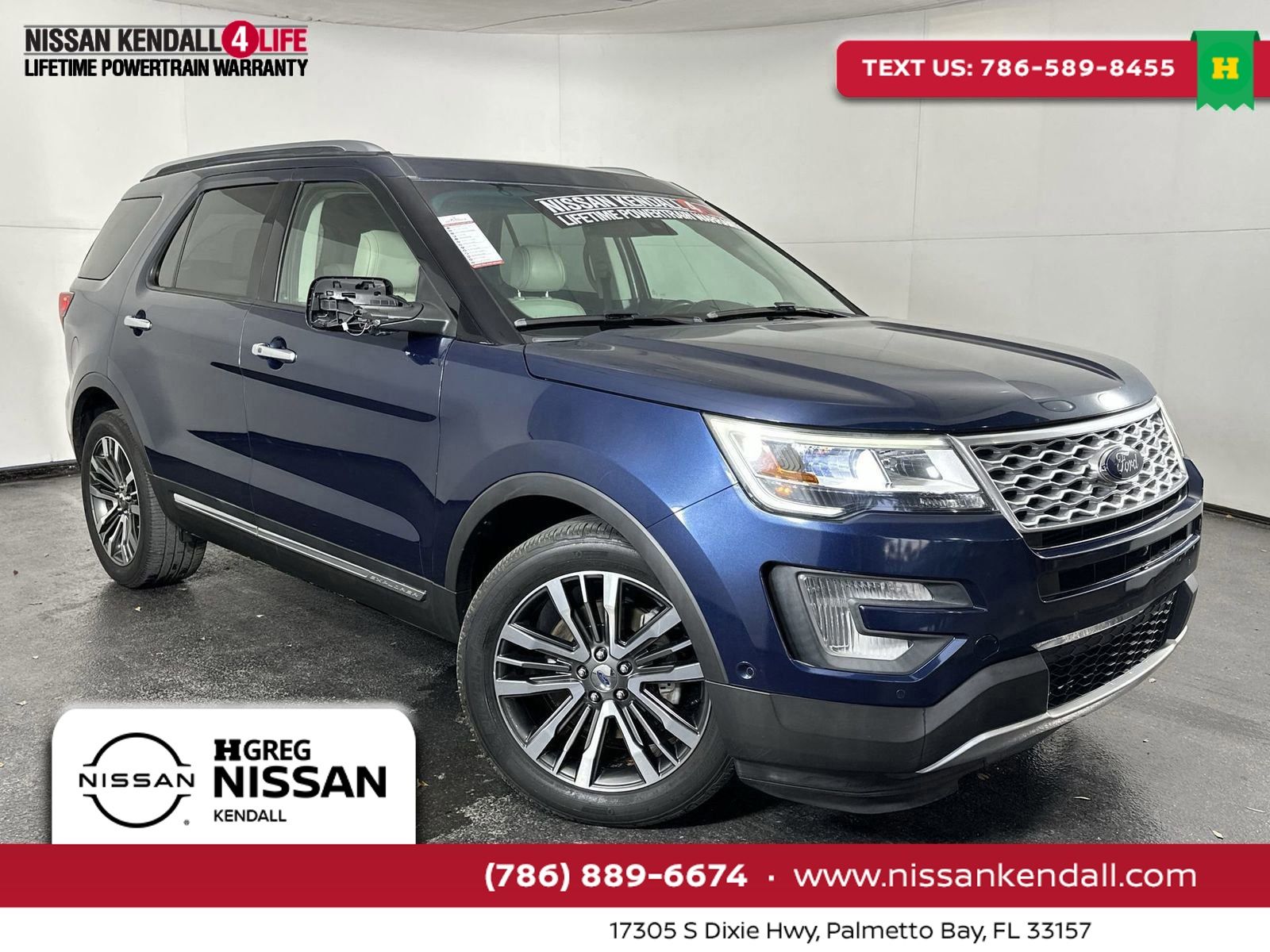 2016 Ford Explorer Platinum 4WD