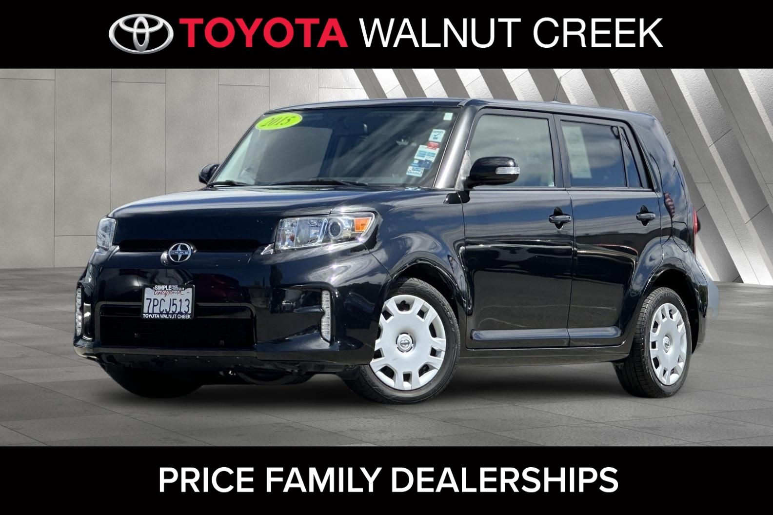 Black Sand Pearl 2015 Scion xB Wagon Front-Wheel Drive 4-Speed Automatic Overdrive