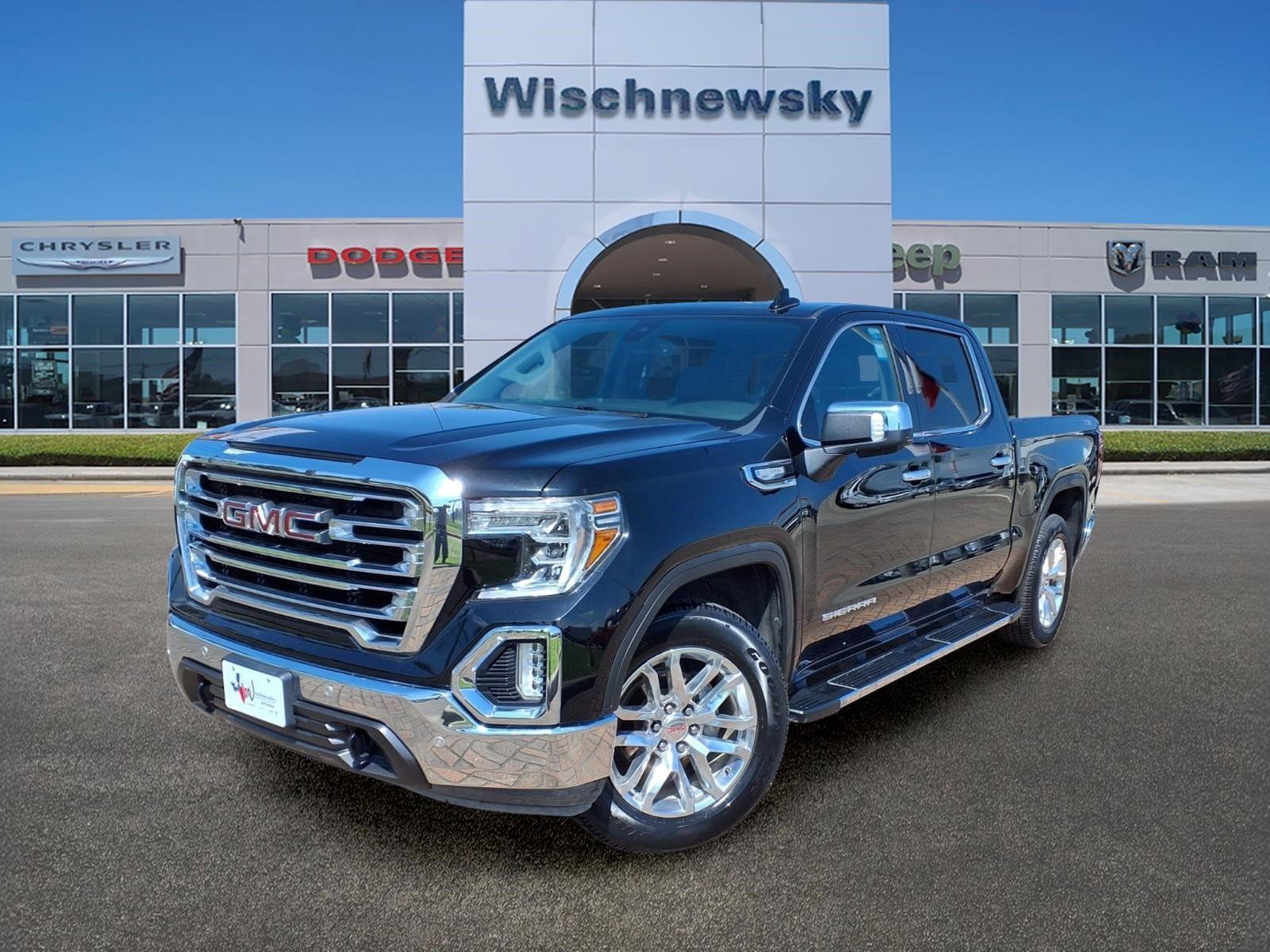 2020 GMC Sierra 1500 SLT Black at Wharton Chevrolet GMC