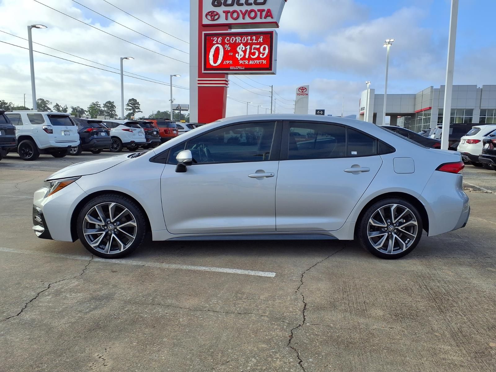 2021 Toyota Corolla SE Silver at Don McGill Toyota
