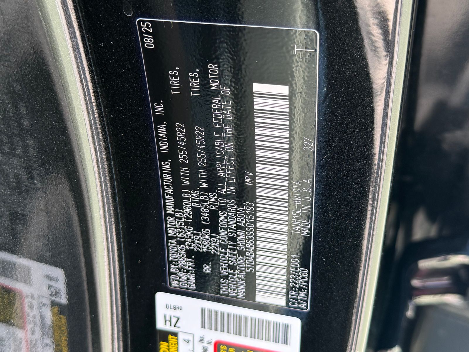Used 2025 Black Lexus 500h F SPORT Premium image 37
