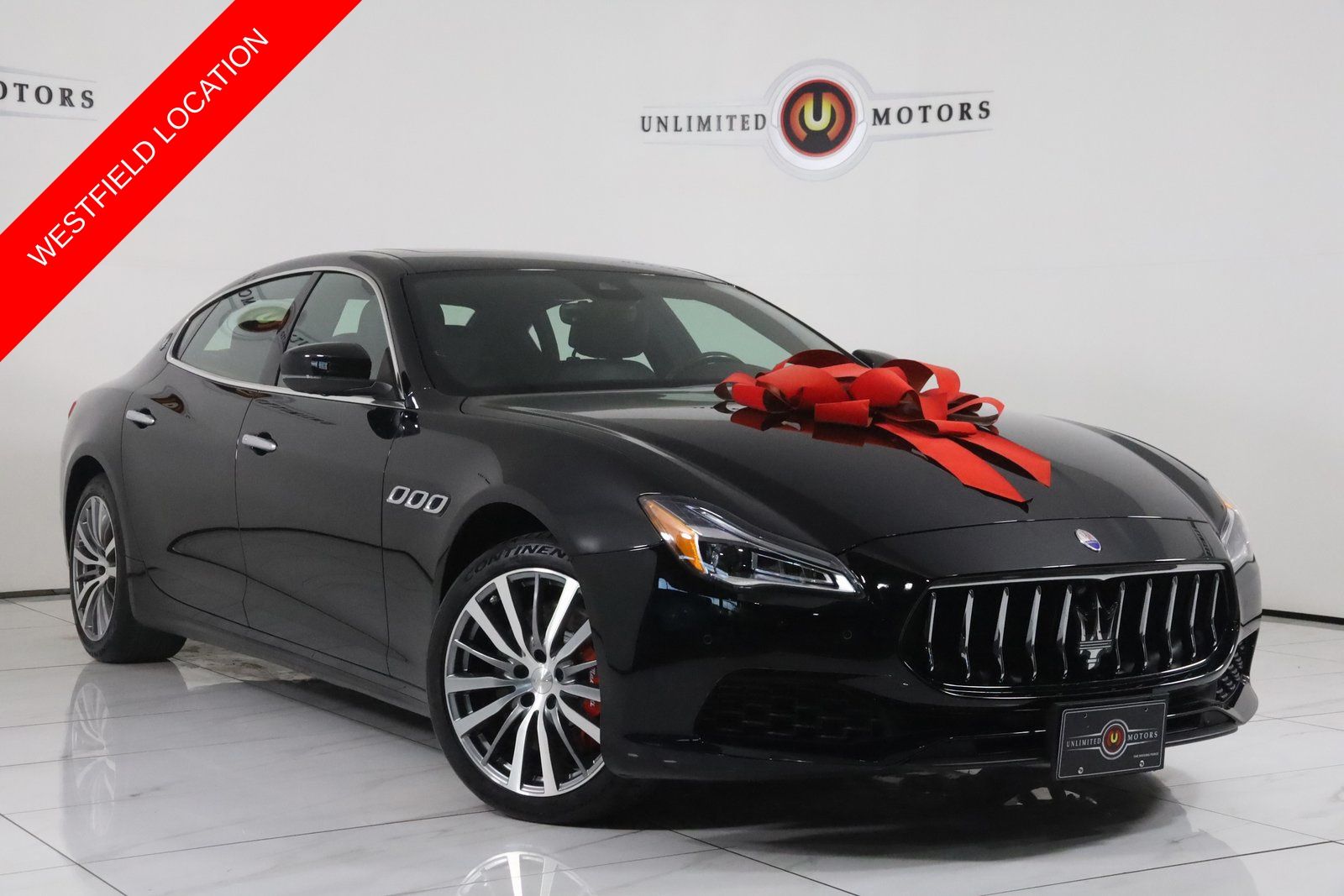 Nero 2020 Maserati Quattroporte Sedan All-Wheel Drive 8-Speed Automatic
