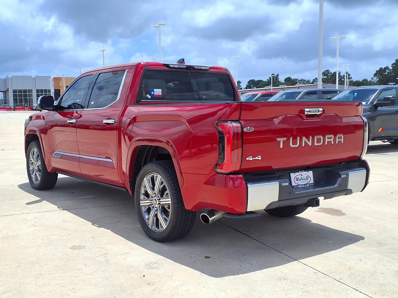 2023 Toyota Tundra Hybrid Capstone Red at Don McGill Toyota