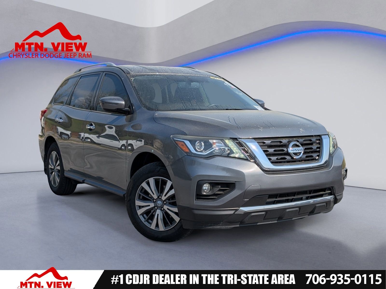 Gray (Gun Metallic) 2018 Nissan Pathfinder SV 4WD SUV / Crossover Four-Wheel Drive Continuously Variable Transmission