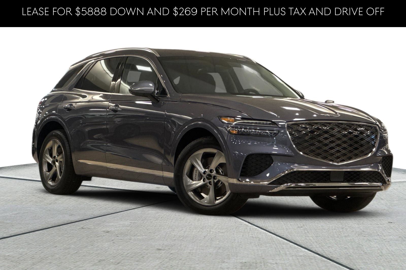 Blue 2026 Genesis GV70 SUV / Crossover All-Wheel Drive 8-Speed Automatic