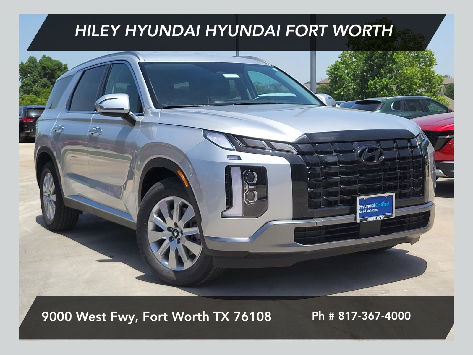 Typhoon Silver 2025 Hyundai Palisade SUV / Crossover All-Wheel Drive 8-Speed Automatic