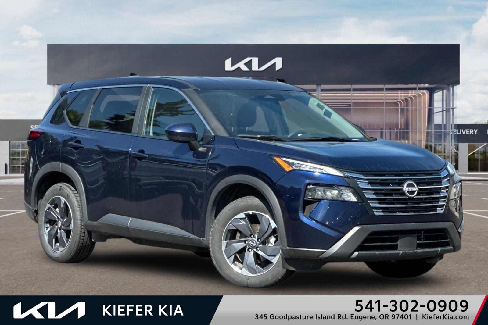 Deep Ocean Blue Pearl 2025 Nissan Rogue SUV / Crossover Front-Wheel Drive Continuously Variable Transmission