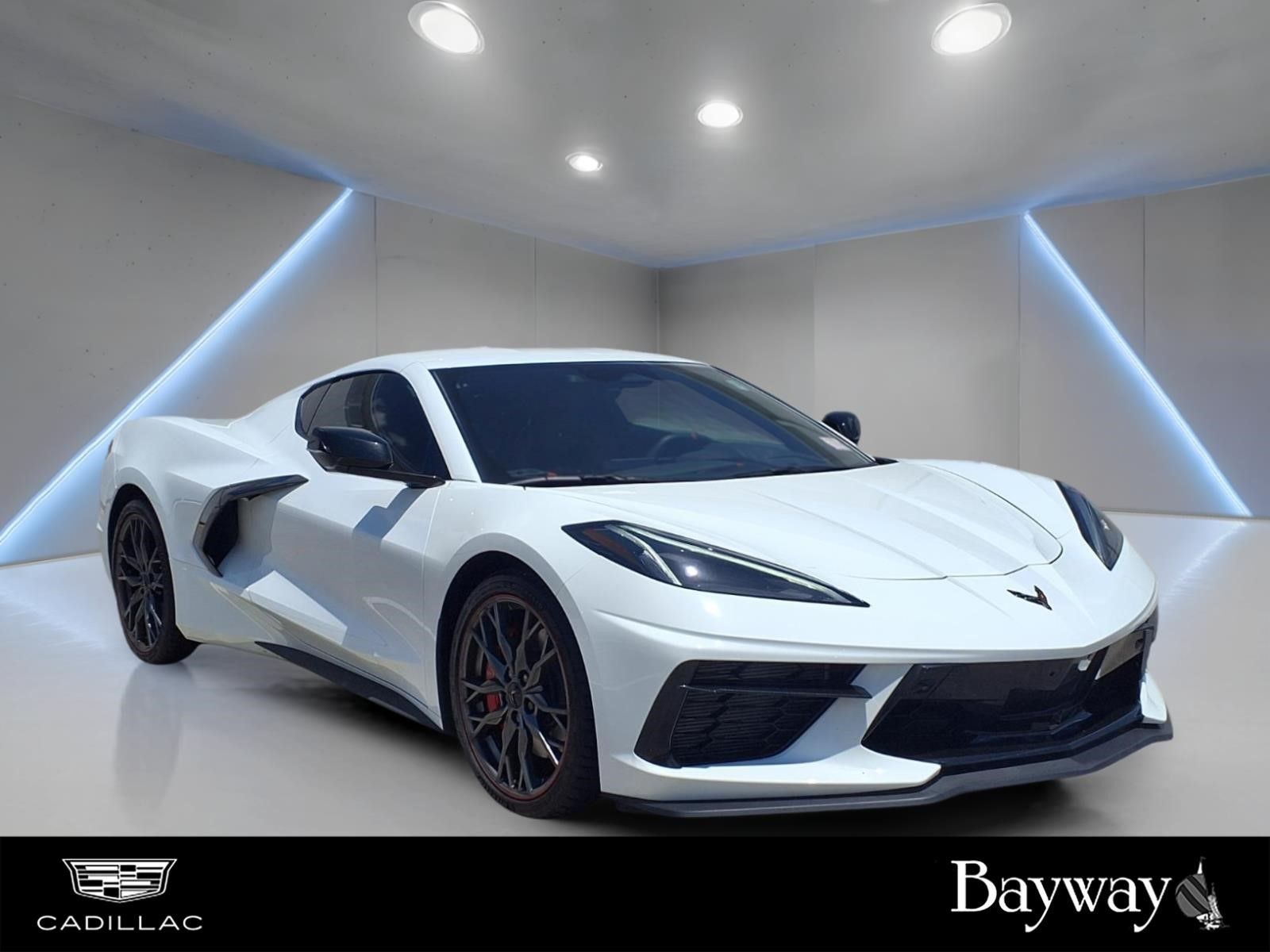 2025 Chevrolet Corvette Stingray White at DeMontrond Gulf Freeway