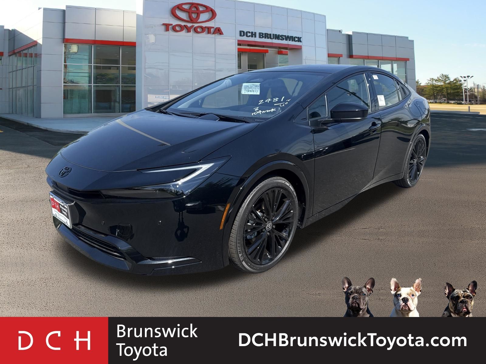 0218black 2026 Toyota Prius Plug-In Hybrid Hatchback Front-Wheel Drive Continuously Variable Transmission